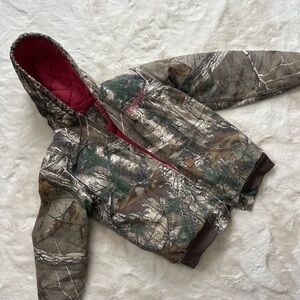 Camo realtree carhartt women’s winter coat